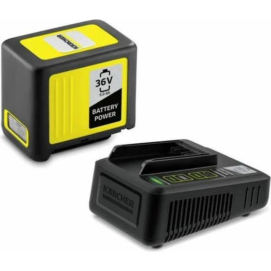 Kärcher Power 36 V 5,0 Ah Batteri- og Opladersæt