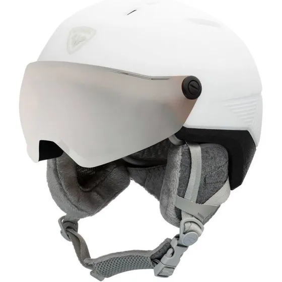 Rossignol Fit Visor Impacts W - Hvid visirhjelm til kvinder