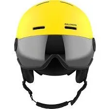 Salomon ORKA VISOR JR - Gul (integreret visir)