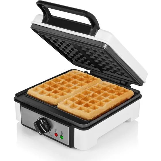 Princess Belgiskt Våffeljärn 1200 W, Hvid, 2 Våfflor