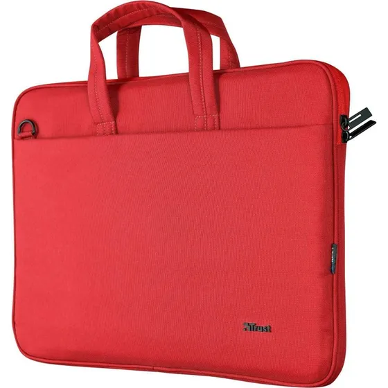 Trust Bologna Laptoptaske 16" Rød – Miljøvenlig fra 11 PET-flasker