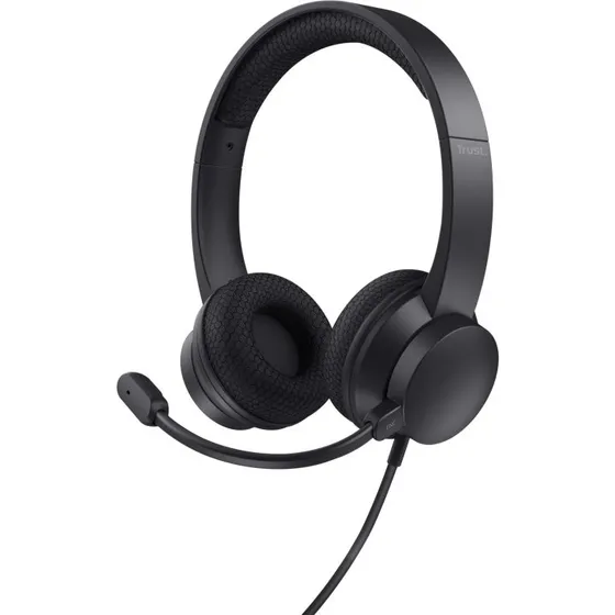 Trust Ayda PC-headset ENC USB Sort