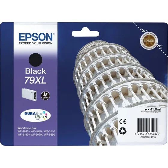 Epson 79XL Sort DURABrite Ultra Blækpatron