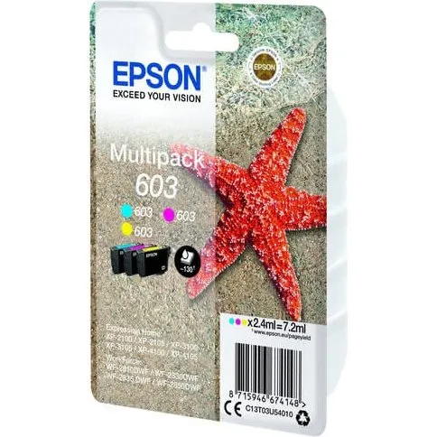 Epson 603 Multipack Cyan/Magenta/Gul, Original