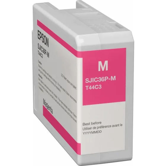 Epson SJIC36P-M Magenta Original Blækpatron
