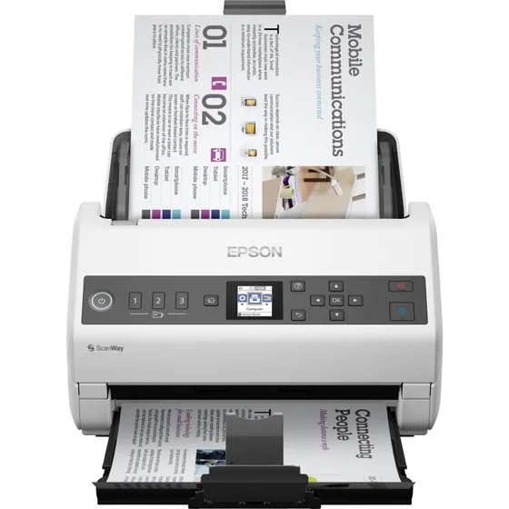 Epson WorkForce DS-730N Dokumentscanner, 600x600DPI, Duplex, ADF 100 ark