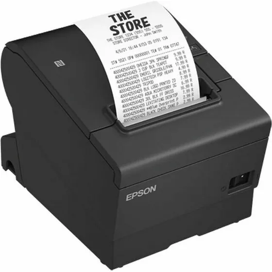 Epson TM-T88VII Termisk Kvitteringsprinter, Sort