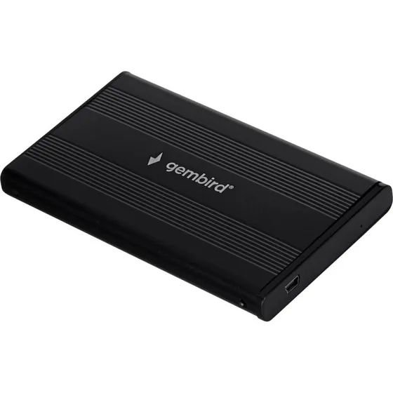 Gembird EE2-U2S-5 2,5" SATA USB 2.0 Harddiskkabinet, sort