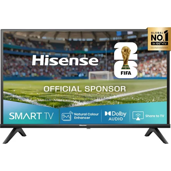 Hisense 32A4Q 32" HD Smart TV, Sort