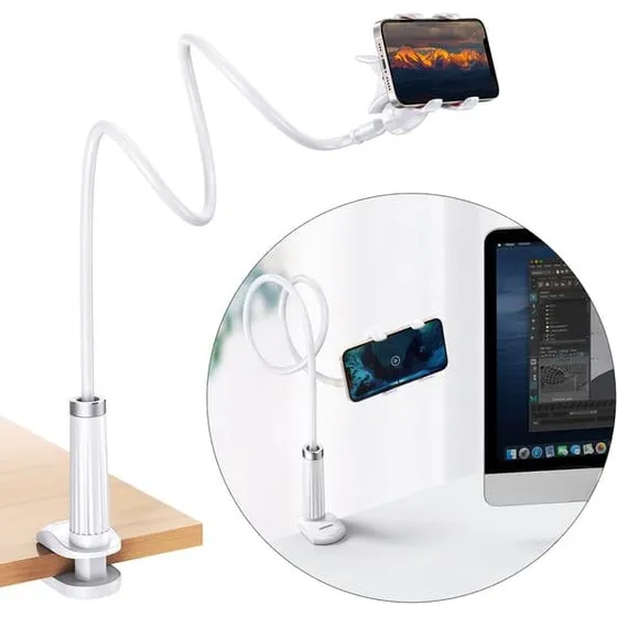UGREEN Flexible Phone Holder 90cm Hvid