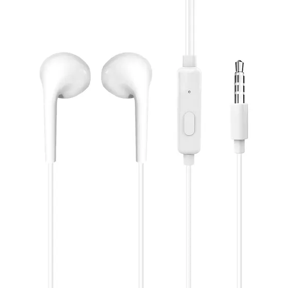 Dudao X10S Hvide Øreproptelefoner 3,5mm 1,2m