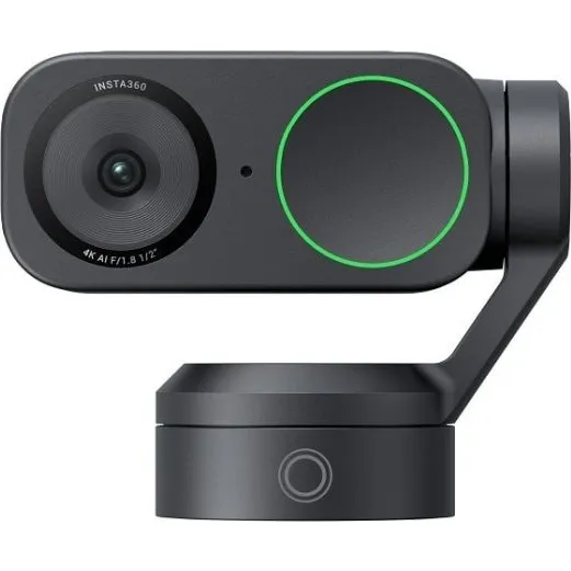 Insta360 Link 2 4K Webcam, USB, sort