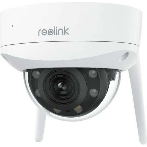 Reolink W437 4K Ultra HD Overvågningskamera, Hvid, IK10, WiFi 6