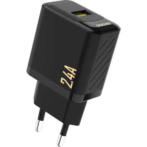Dudao A23 12W GaN USB-A Oplader - Sort