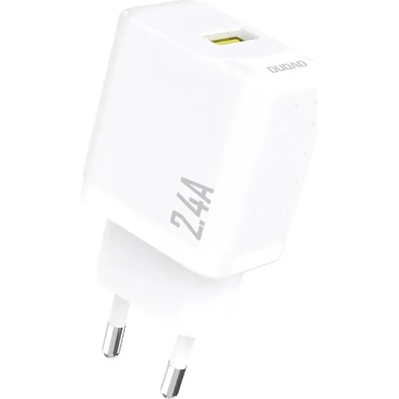 Dudao A23 12W GaN USB-A Oplader - Hvid