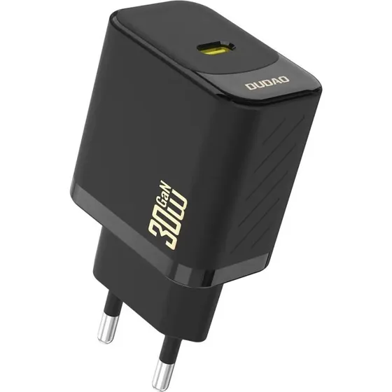 Dudao A27P 30W GaN USB-C Vægoplader - Sort
