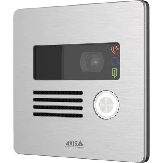 Axis I8016-LVE Netværksvideo-dørtelefon 5MP, sølv
