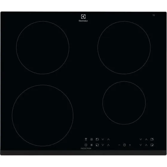Electrolux LIR60430 60 cm Induktionshæld, Sort, Indbygget