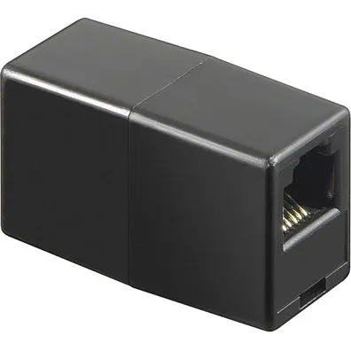Deltaco MD-11D 8P/8C RJ45 Netværkskonnektor, sort