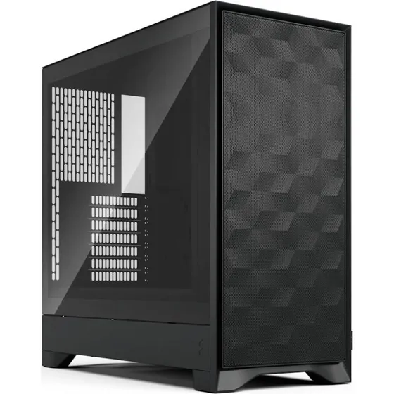 Fractal Design Pop 2 Air Black TG Miditower, Sort, uden PSU