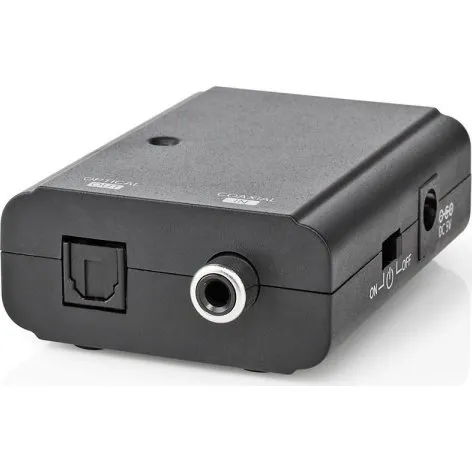 Nedis Digital Audio Converter | 1-vejs | S/PDIF til TosLink | Sort