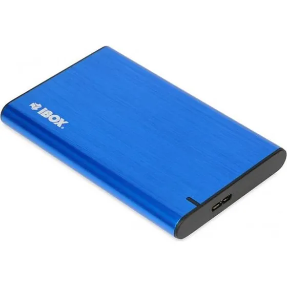 iBox HD-05 2,5" USB 3.2 Gen 1 ekstern harddiskkabinet, blå