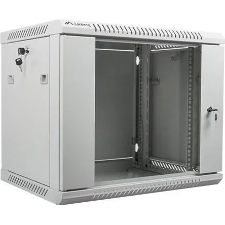 Lanberg WF01-6409-10S 9U Vægmonteret Rackskab Grå 19"