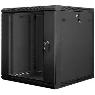 Lanberg Vægmonteret 19" Rackskab 12U Sort RAL 9004