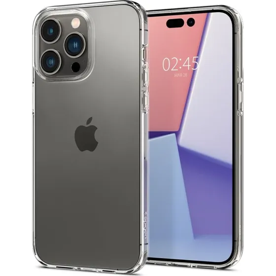Spigen Liquid Crystal iPhone 14 Pro TPU-klar