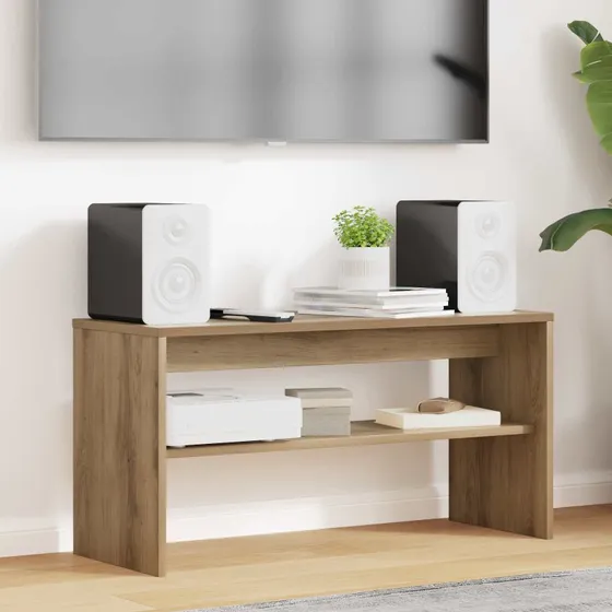 vidaXL TV-skab Artisan Egetræ 80 x 30 x 40 cm