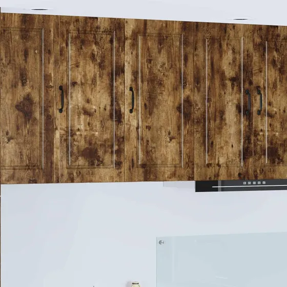 vidaXL Røget Eg Panel til Opvaskemaskine 40 x 31 x 80 cm