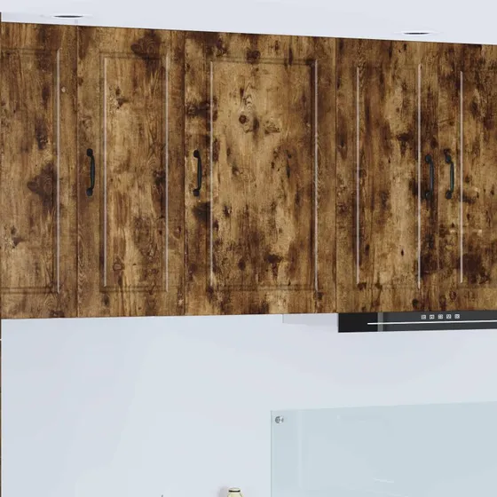 vidaXL Røget Eg Panel til Opvaskemaskine 50 x 31 x 80 cm