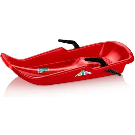 Twister Bobslæde Rød – 80×33×14 cm, med bremse