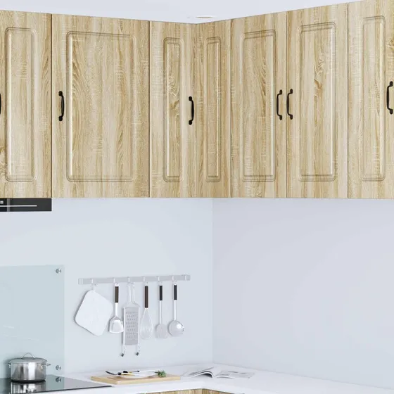 vidaXL Panel til opvaskemaskine Kalmar Sonoma 57 x 57 x 80 cm