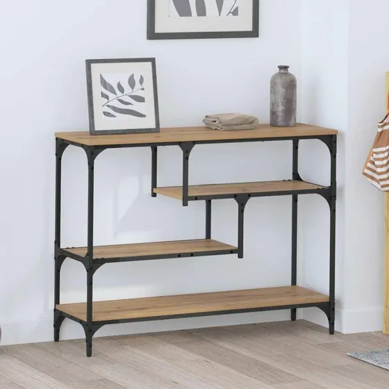 Artisan EG 100 x 30 x 75 cm Konsolbord i Konstrueret Træ