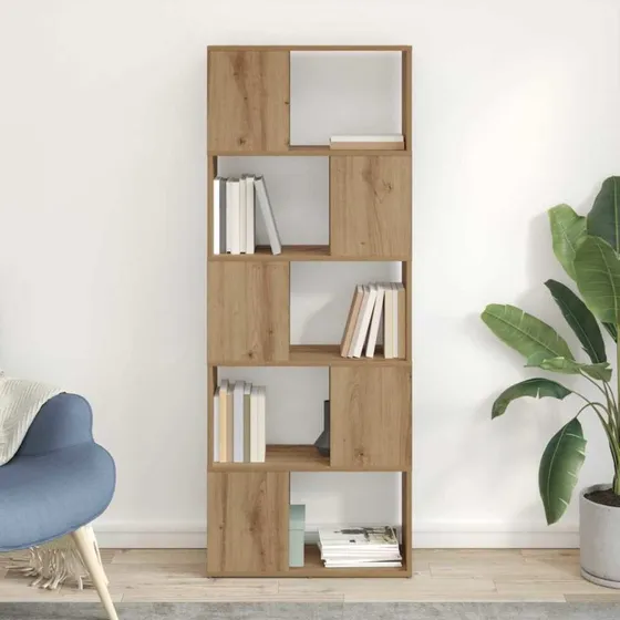 vidaXL Vægmonteret TV-møbelsæt 60 x 24 x 156 cm Brun Konstrueret træ