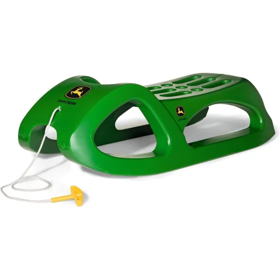 RollyToys RollySnow Cruiser John Deere kælk, grøn 94 cm
