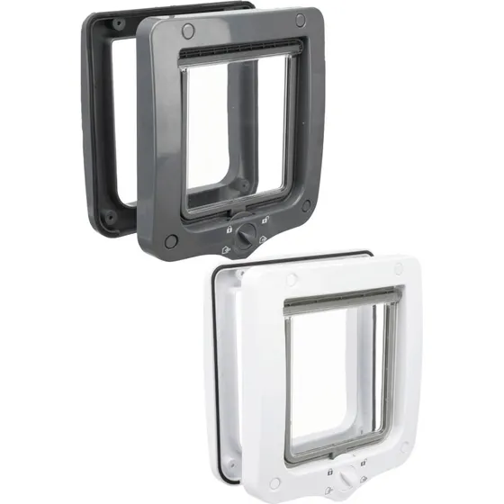 Trixie 4-vejs kattelem 20×22 cm, grå