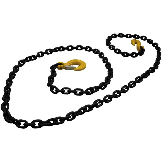 Certificeret løfte- og trækkæde 13 mm, 4 m, klasse 8