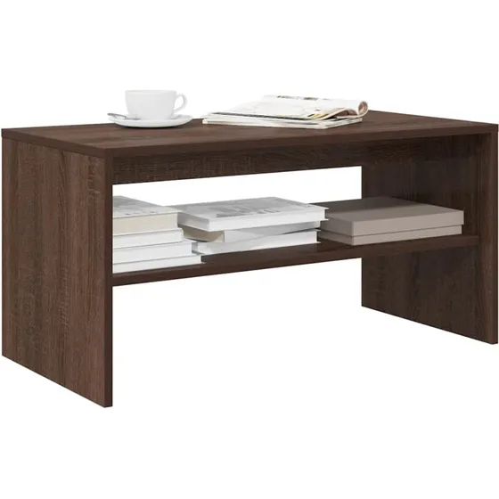 vidaXL tv-bord 80x40x40 cm konstrueret træ brun