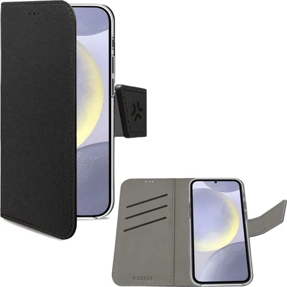 Celly Wally Wallet Case Galaxy S24+ 5G Sort