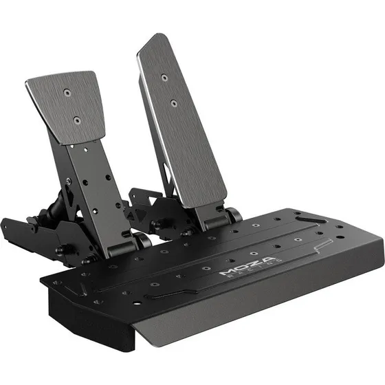 Moza SR-P To-Pedalssæt, Load Cell, 100 kg, USB, Sort