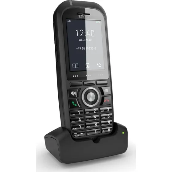 Snom M70 DECT-håndsæt med opkalds-ID, sort