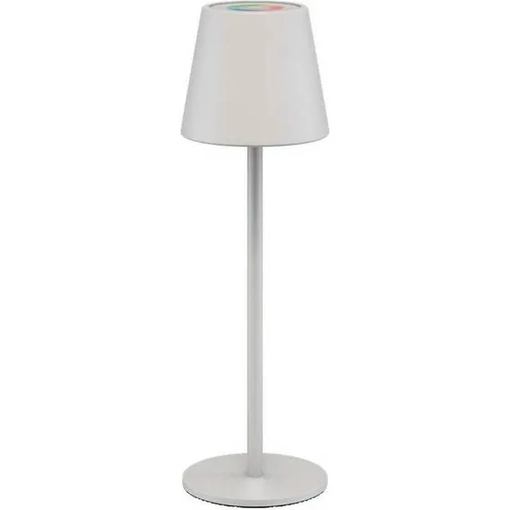 Goobay Trådløs LED-bordslampe RGBW, hvid, touch-styring