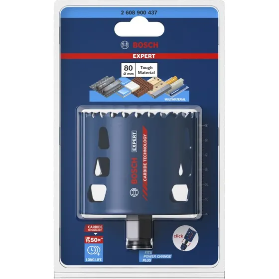 Bosch Expert Tough Material Hulsav 80 mm