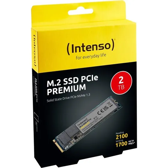 Intenso M.2 NVMe SSD 2 TB PCIe 3.0 (2280)