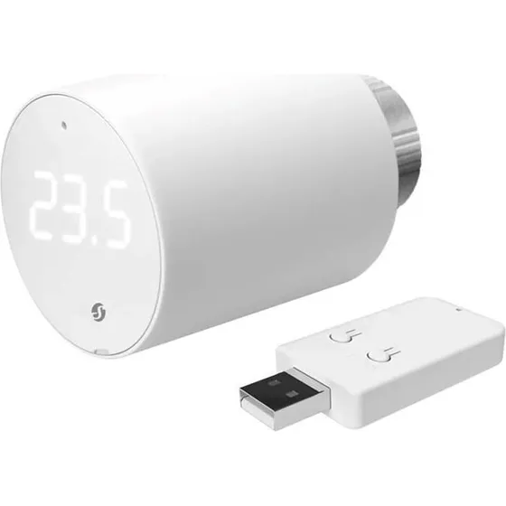 Shelly BLU TRV Smart Termostatventil, Hvid