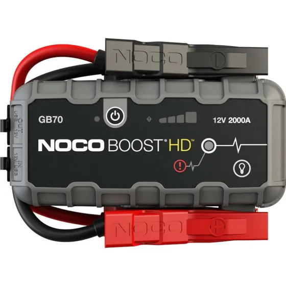 NOCO GB70 Boost HD 2000A – Kompakt starthjælp til 12V-batterier
