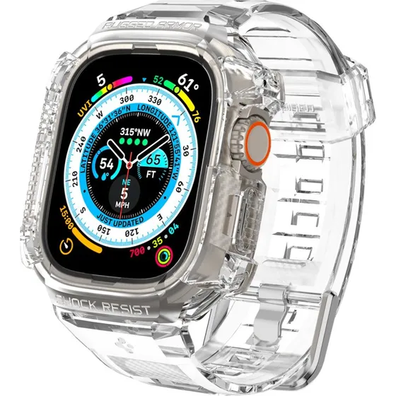 Spigen Rugged Armor Pro - Transparent - Apple Watch Ultra 3/2/1