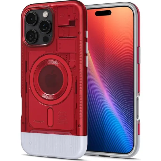 Spigen C1 MagSafe - Ruby - iPhone 16 Pro